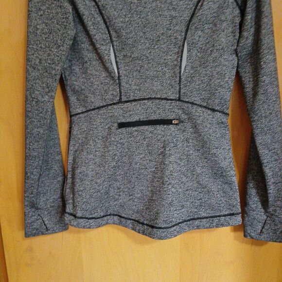 Victoria's Secret Sexy Knockout Sport Full Zip Ruched Jacket Women S Dark Gray - Picture 13 of 16